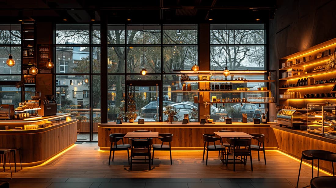 Restaurant interior